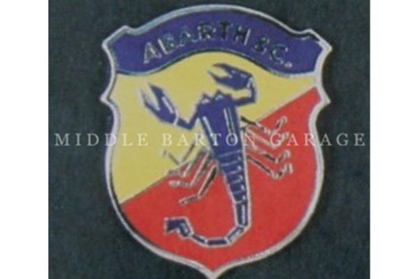 ABARTH & C. enamel badge - 50mm